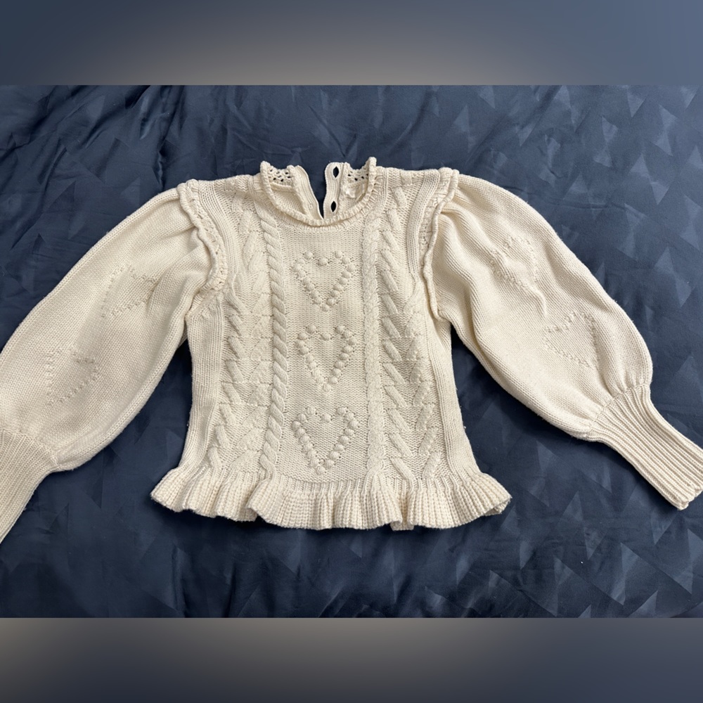 Love Shack Fancy sweater